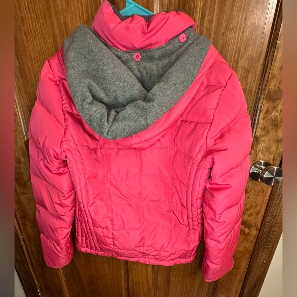 Womens Size Medium New York & Company Pink Puffer Jacket - Picture 3 of 13